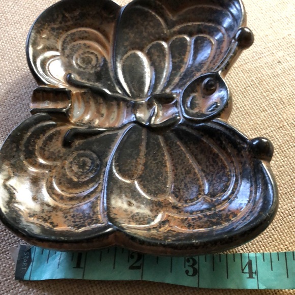 Ceramic Butterfly Ashtray / Spoonrest / Jewelry Holder - Picture 6 of 6